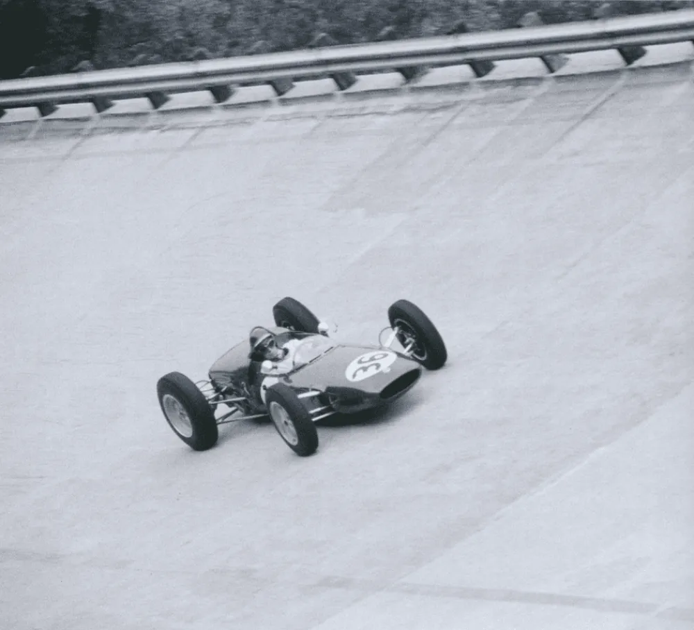 Ein einziges Mal gefahren - Lotus 21 Climax