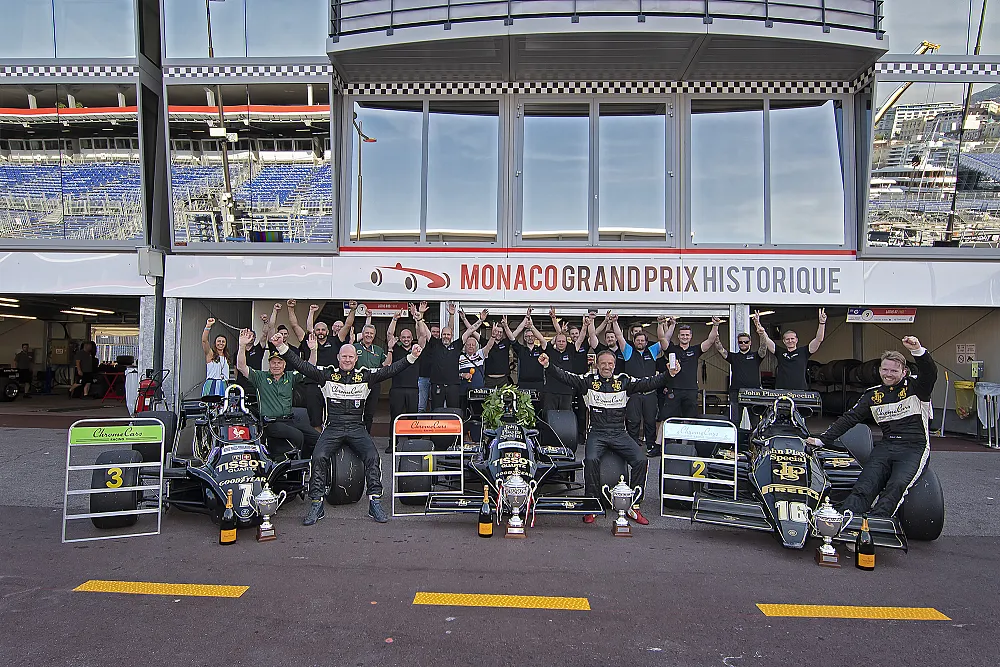 WINNING LOTUS F1 PODIUM COMES TO AUSTRIAN HISTORIC